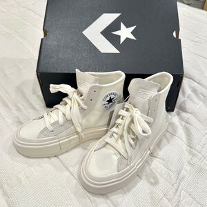 Converse Cruise White High-Top Sneakers